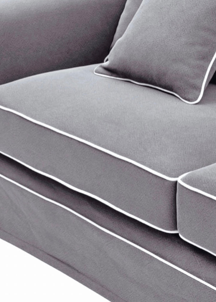 Hampton 4 Seater Sofa Grey