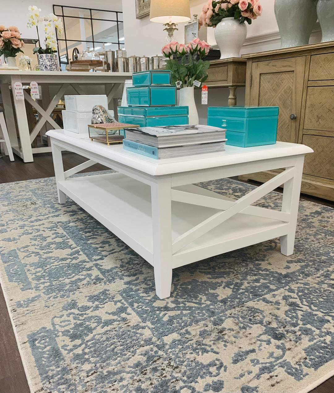 Hampton Rectangle Coffee Table FLOORSTOCK