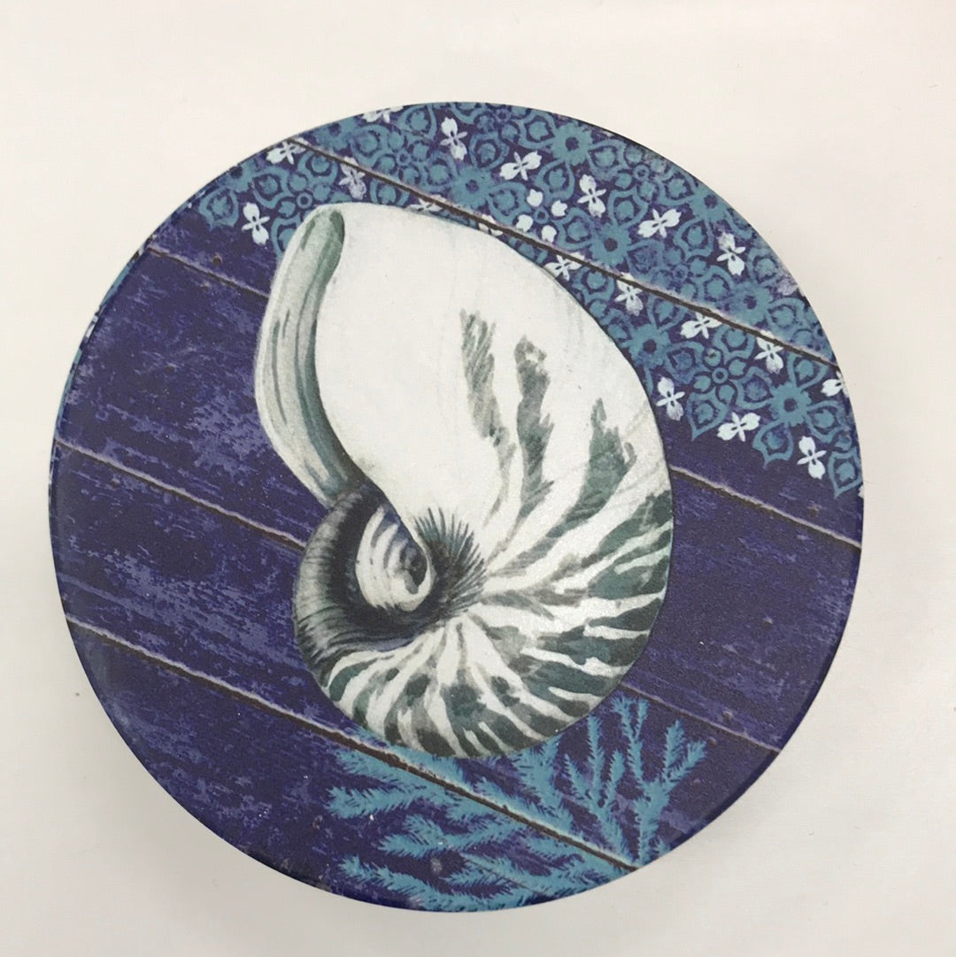 Navy Marine Coasters