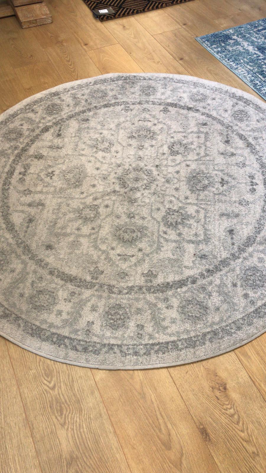 Hamptons White Grey Rug