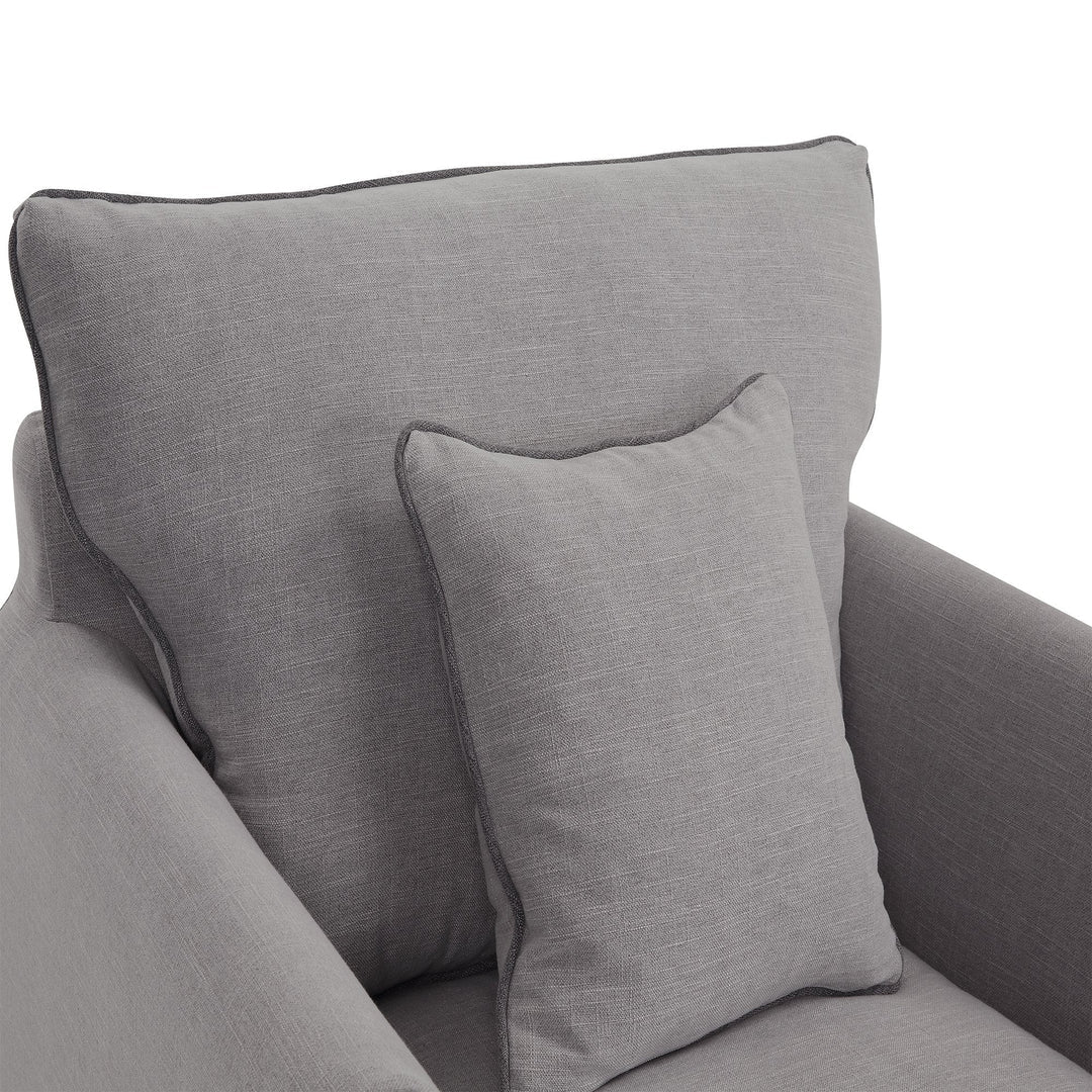 Hampton Armchair Pebble Grey