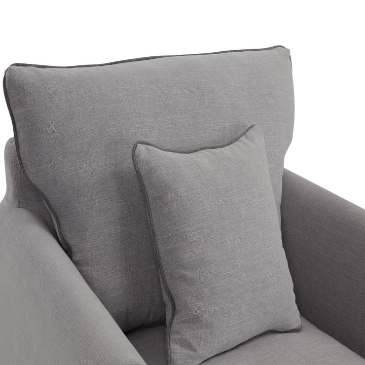 Hampton Armchair Pebble Grey