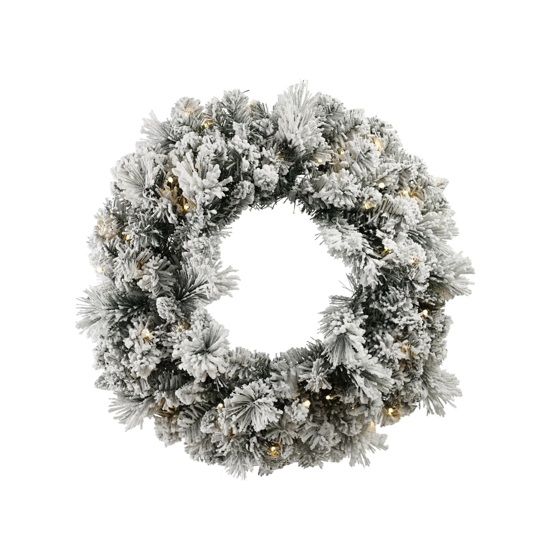 Montana PVC Wreath 50 LED Medium 60CM