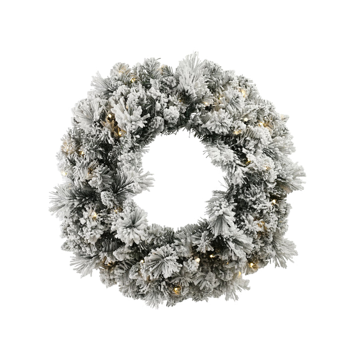 Montana PVC Wreath 50 LED Medium 60CM