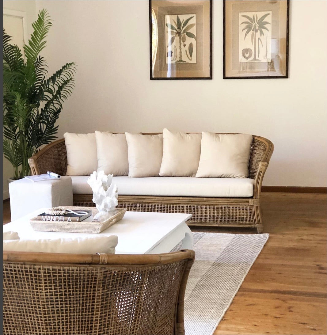 Cayman Rattan 3 Seater Sofa