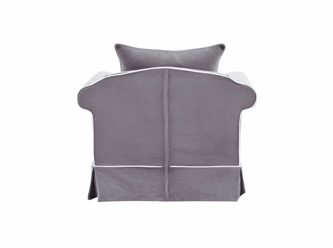 Ayla Hamptons Armchair Grey