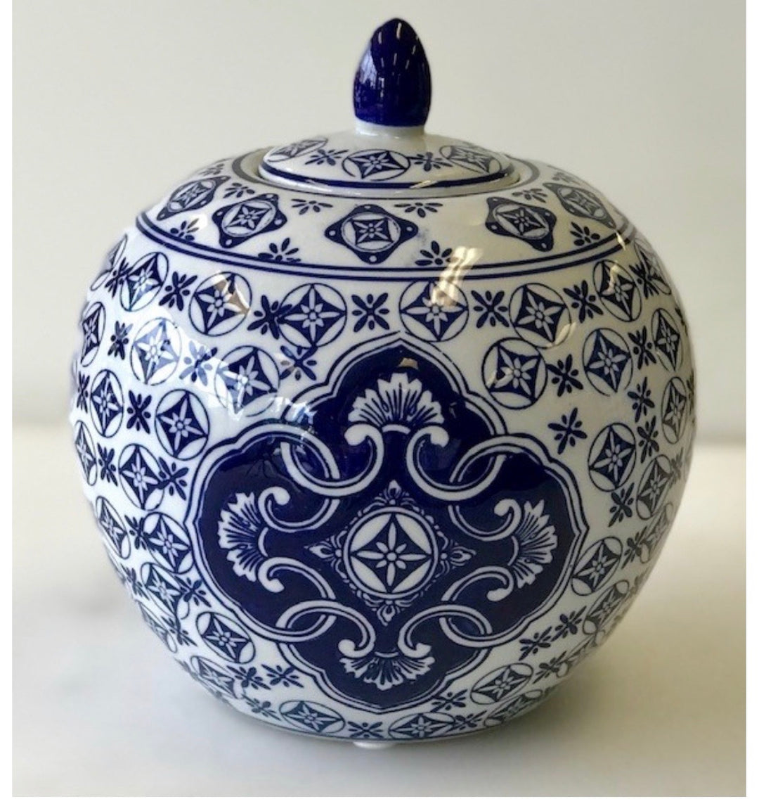 Blue and White Jar