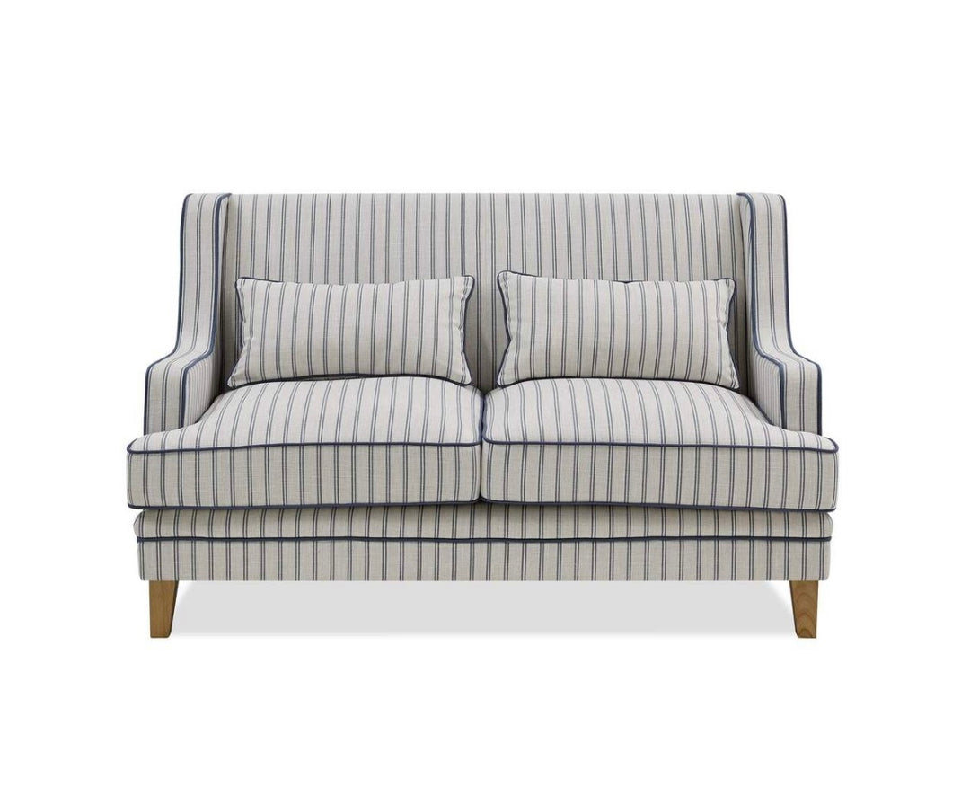 Hudson Pinstripe 2 Seater Sofa