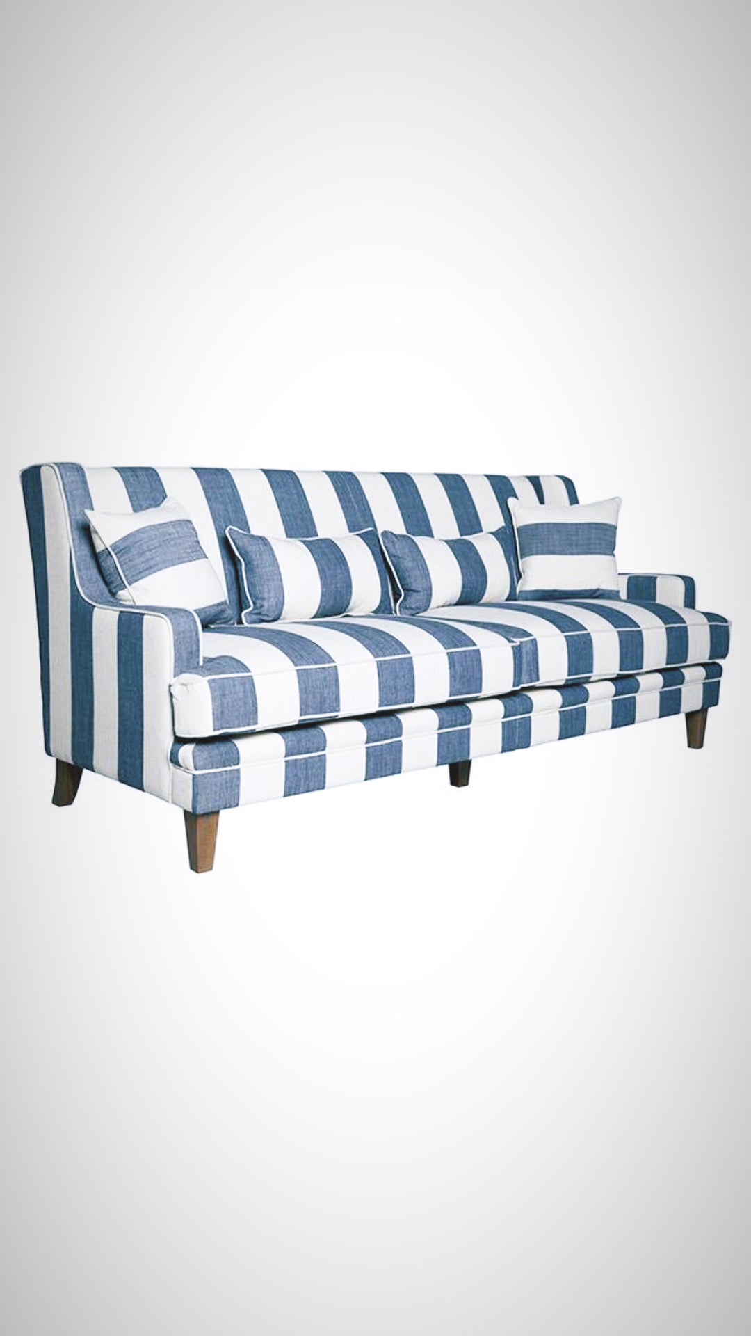 Hudson Denham Stripe 3 Seater Sofa