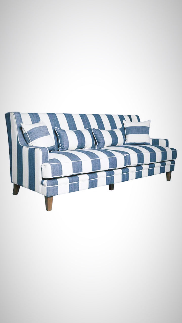 Hudson Denham Stripe 3 Seater Sofa