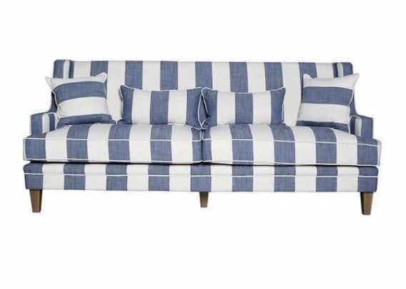 Hudson Denham Stripe 3 Seater Sofa