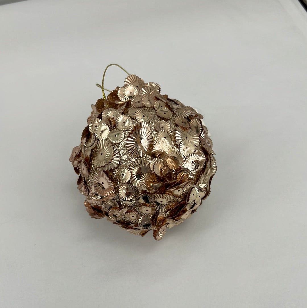 Gold Coral Tree Ornament