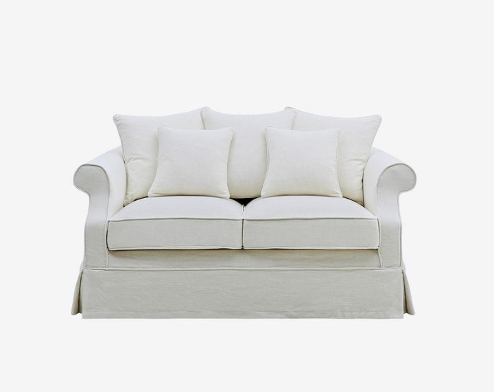 Ayla Hamptons 2 Seater Sofa Ivory