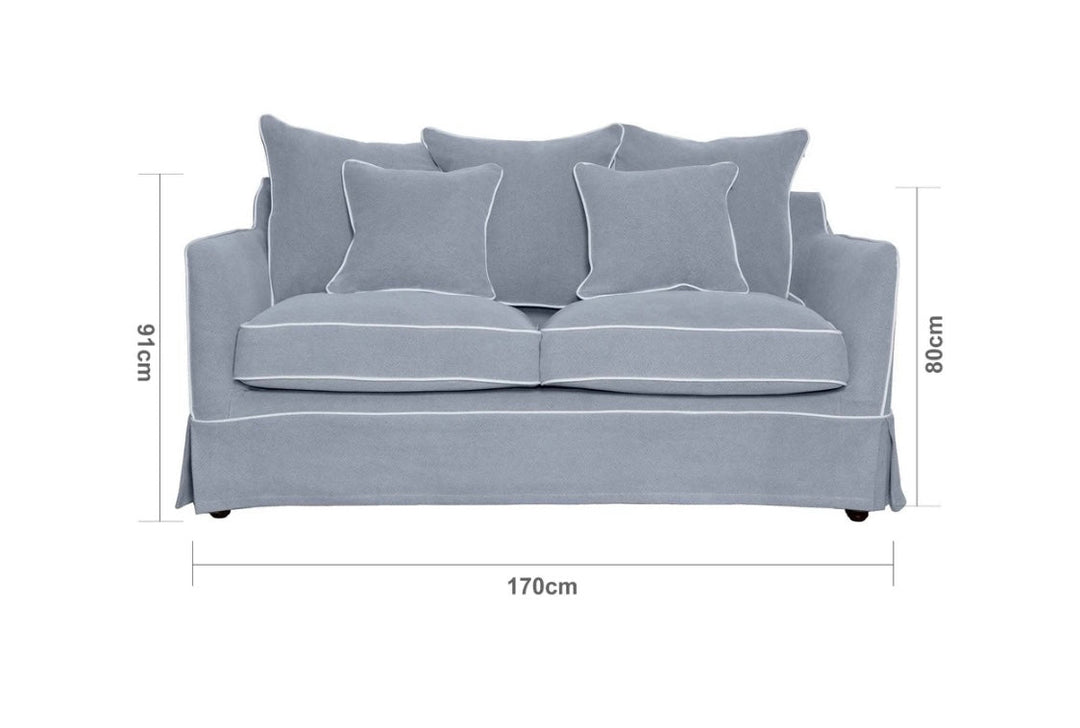 East Hampton Grey 3 seater Sofa