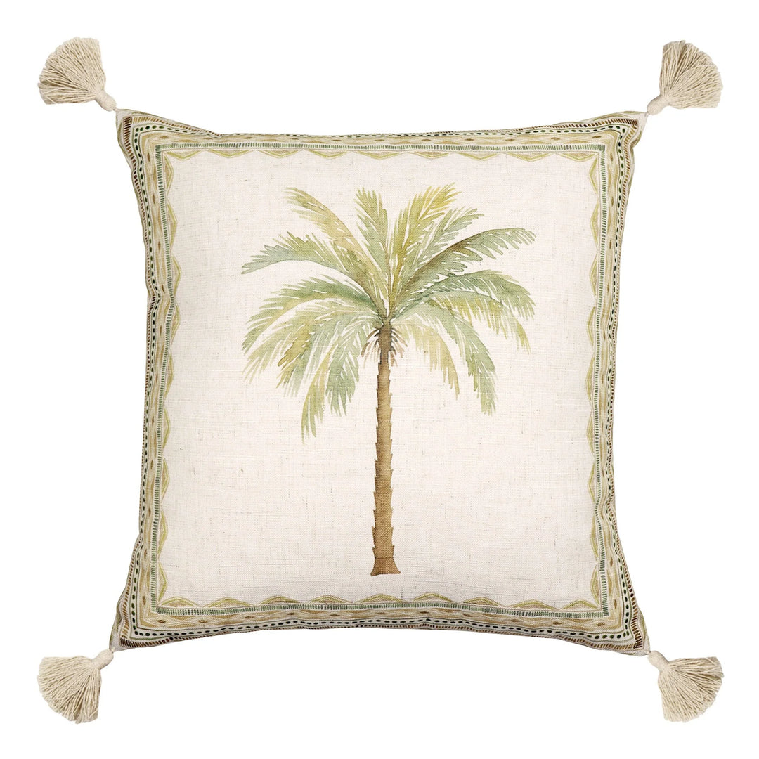 Hamptons Solomon Palm Cushion