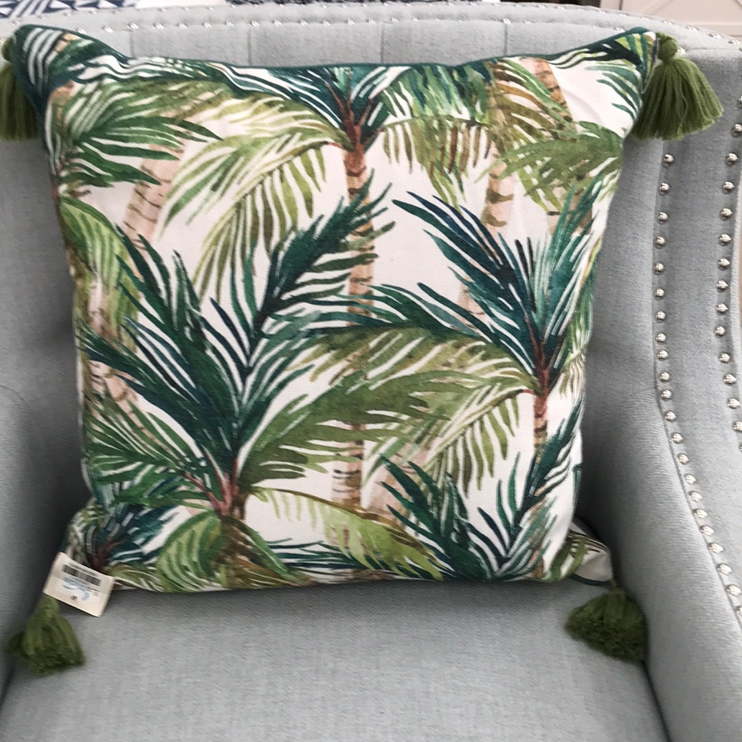 Palm Green Cushion