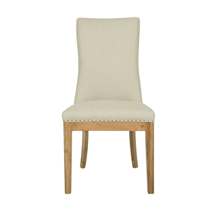 Hampton Oakwood Linen Dining Chair